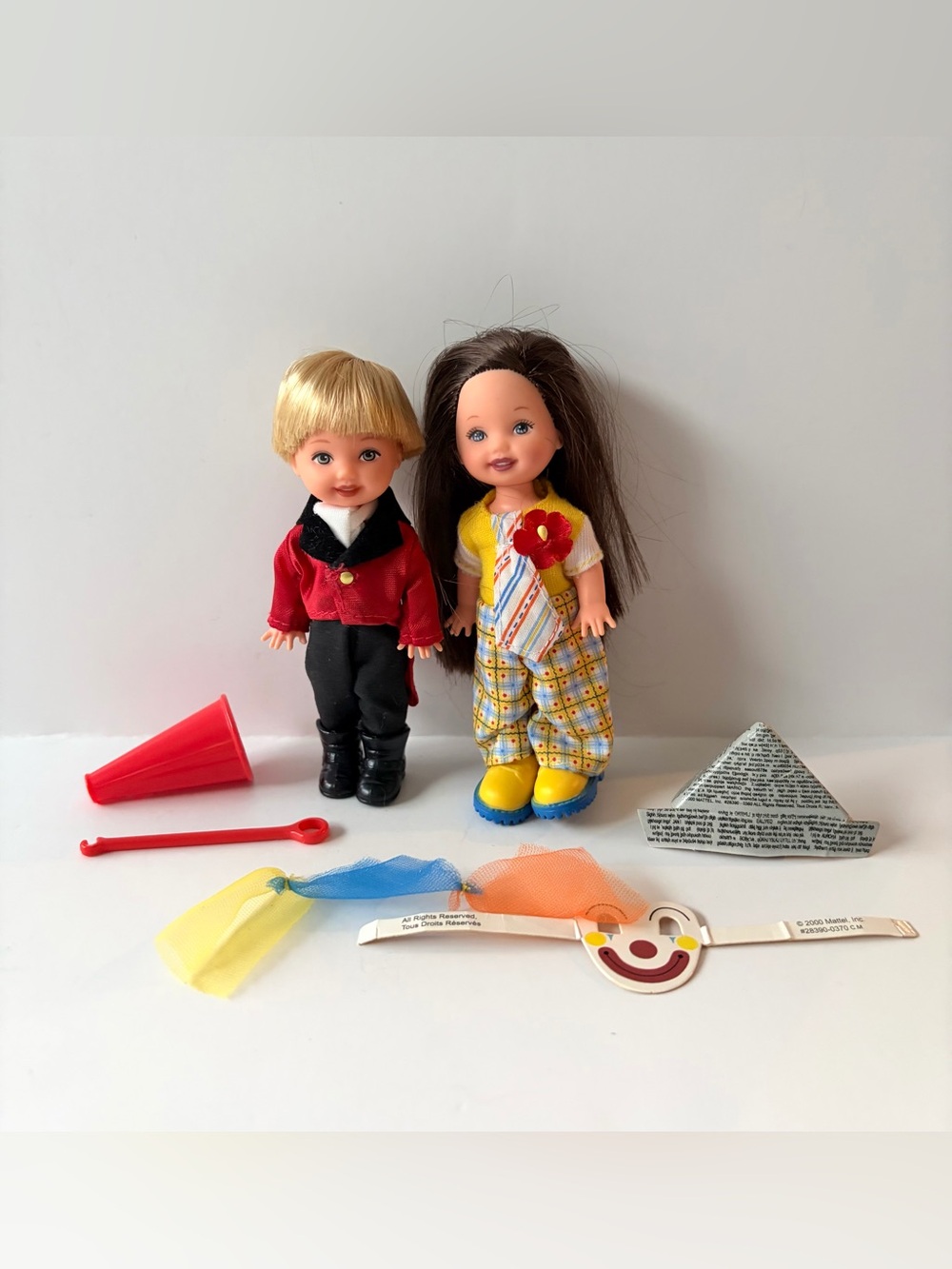 Barbie Kelly Doll Lot of 2 - Circus Themed